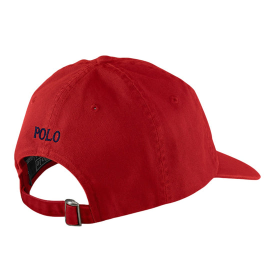 RL Red Blue Cotton Chino Baseball