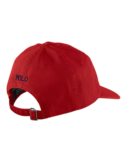 RL Red Blue Cotton Chino Baseball