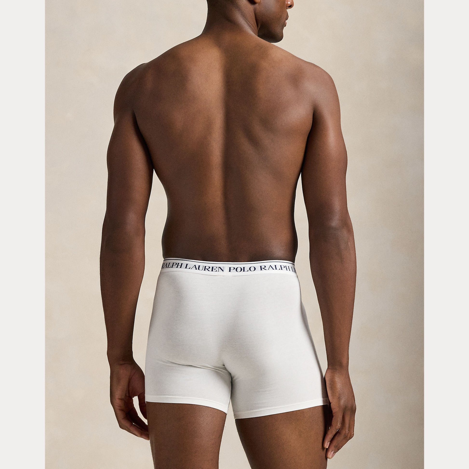 White Polo Black Andover 3 Pack Stretch Cotton Brief Boxer Shorts