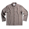 brown Woollook Overshirt