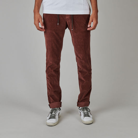 Burgundy Heavy Corduroy Jogger