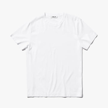 Midweight Cotton Undershirt Wh