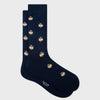 Navy Signature Polka Stripe