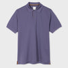 Washed Purple Plaquet polo