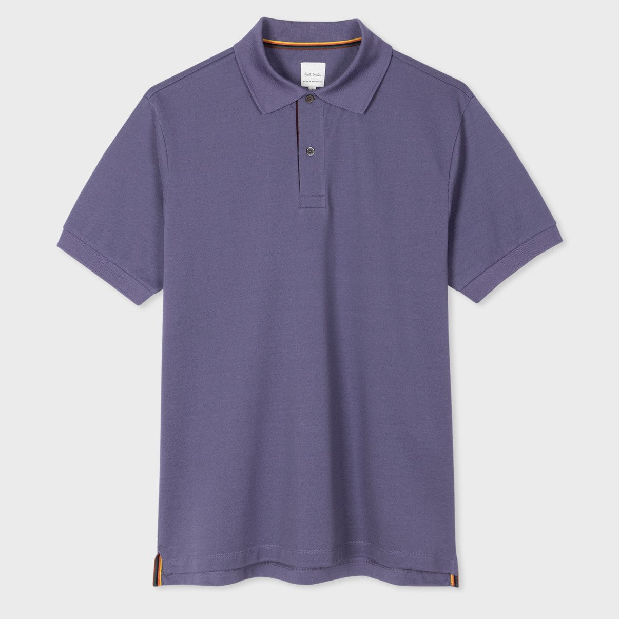 Washed Purple Plaquet polo
