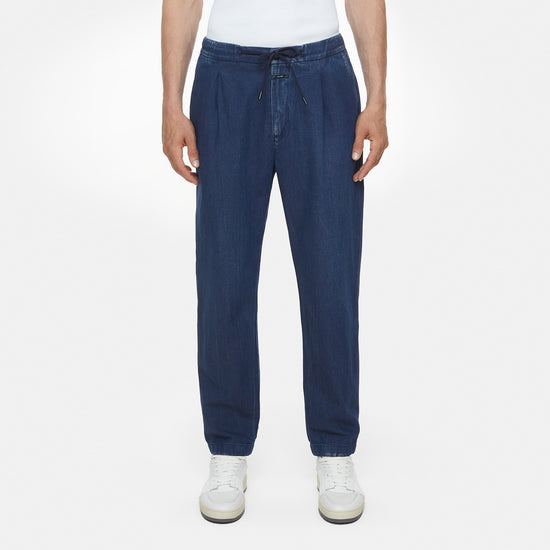 Dark Blue Tapered Cord + Pince