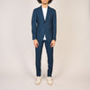 Slim Fit Wool Suit Navy