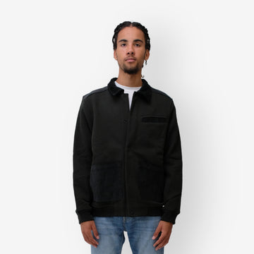 REG FIT SWEAT JACKET GREEN