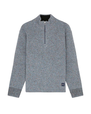 Grey Half Zip Sweater