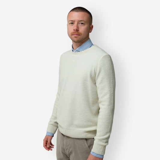 EcruStretch Boucle