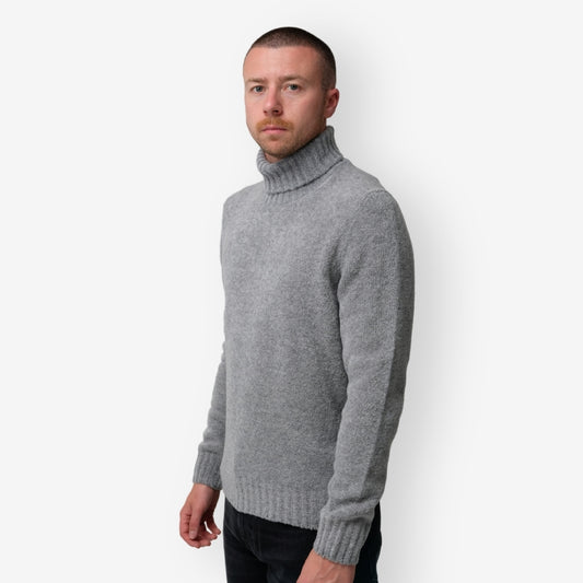Light grey  Stretch Boucle