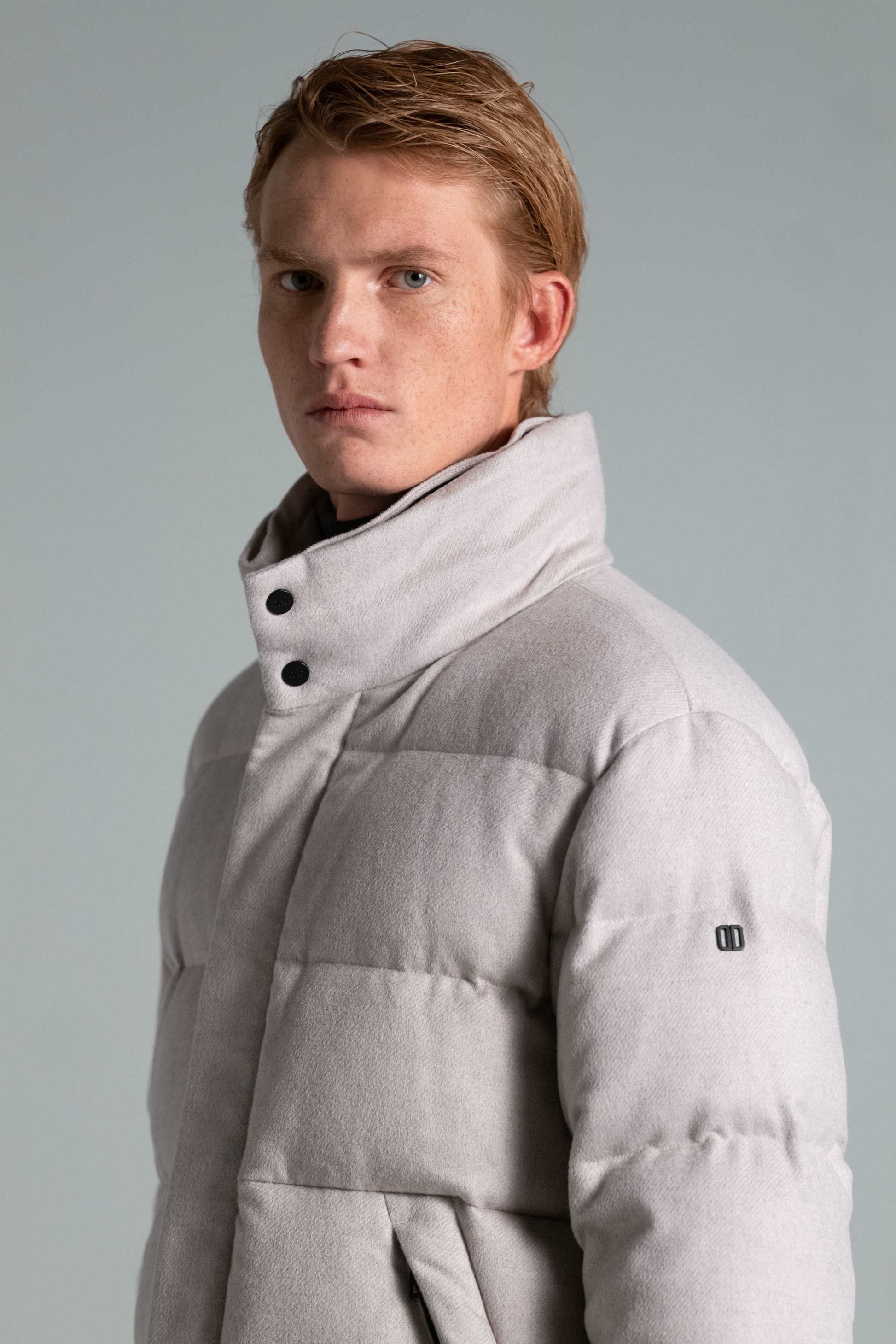 QUILTED DOWN JACKET AND DETACH