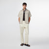 Beige Cotton Stretch
