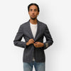 Slim Fit Checkered Wool Vest