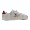 Stardan Suede Sneaker White Ice Red