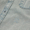 Formal Denim Shirt Light Blue