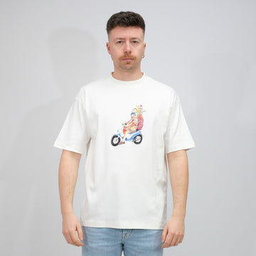 Golfeur Cotton T-shirt Off Whi