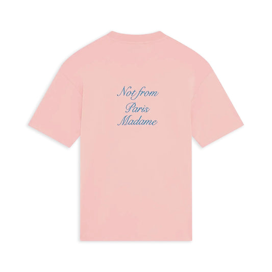 Slogan Cursive Cotton T-shirt