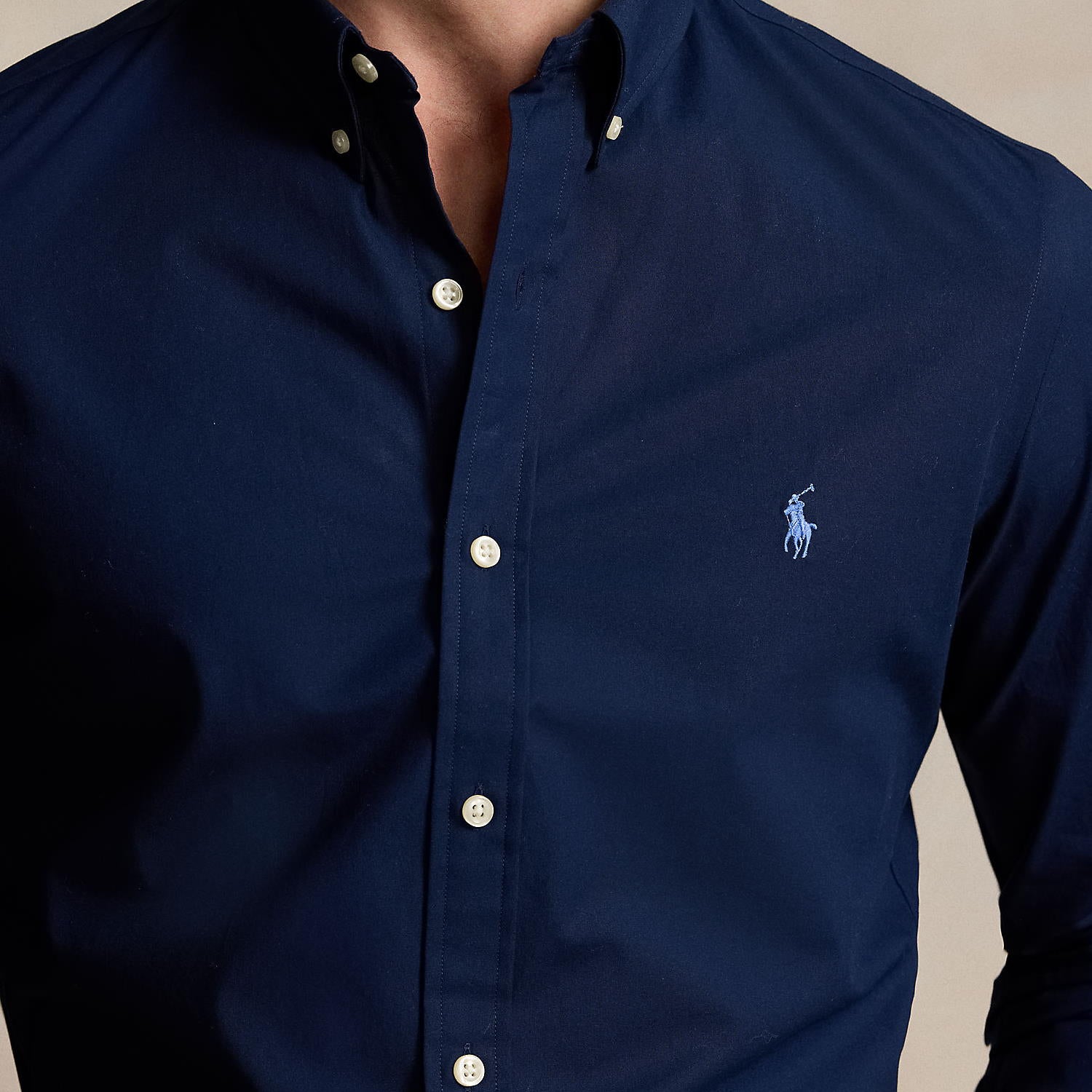 Stretch Poplin Slim Fit Shirt