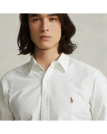 Slim Fit Oxford Shirt BSR Whit