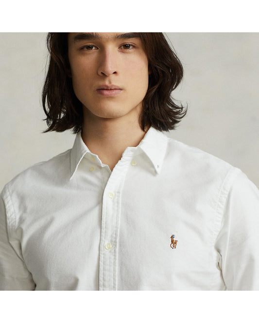Slim Fit Oxford Shirt BSR Whit
