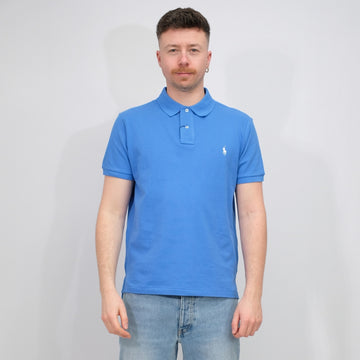 Iconic Mesh Polo Embayment Blu