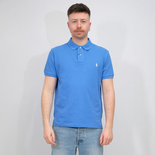 Iconic Mesh Polo Embayment Blu
