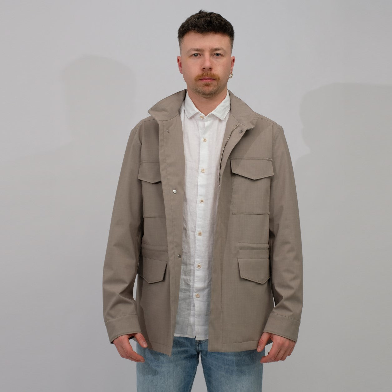 Rupert Wool Blend Field Jacket