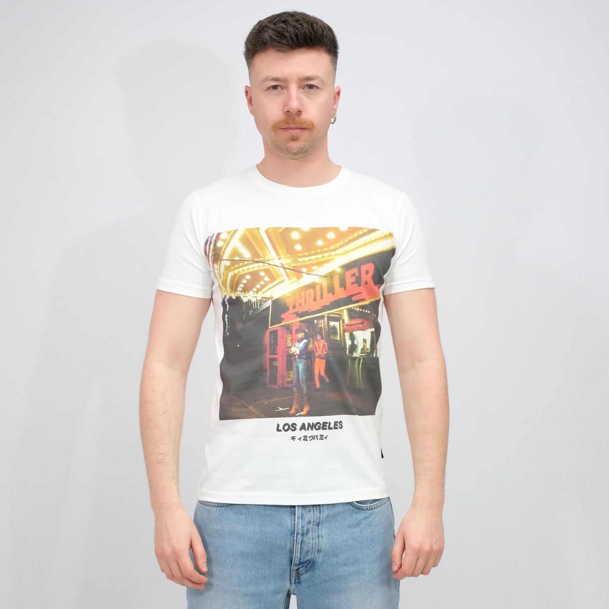 Thriller Cotton T-shirt Cream