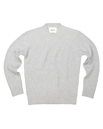 Light Grey Melange Lee Wool Pullover
