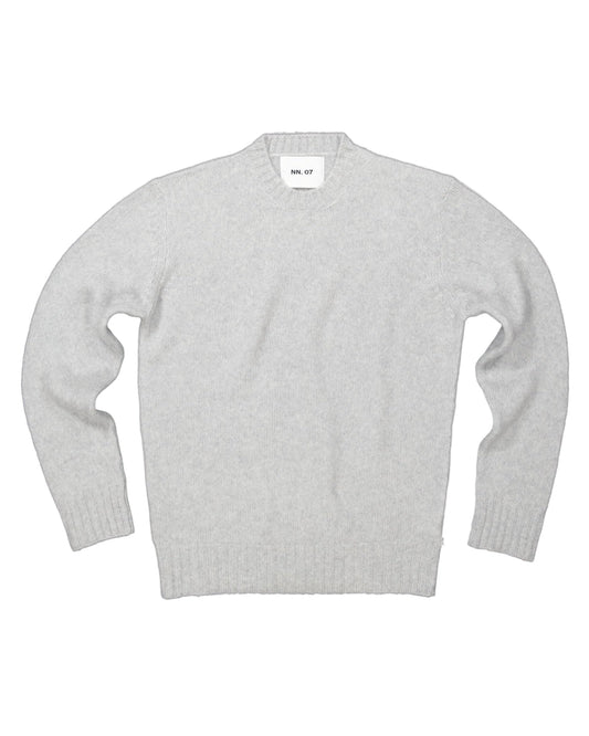 Light Grey Melange Lee Wool Pullover