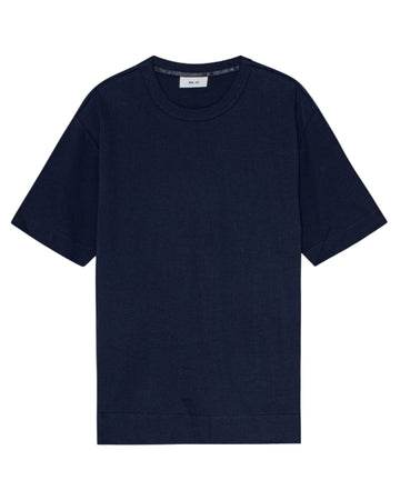 Pedro Cotton T-shirt Navy Blue