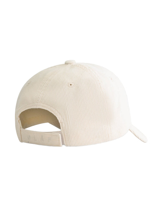 Off White Corduroy Cap