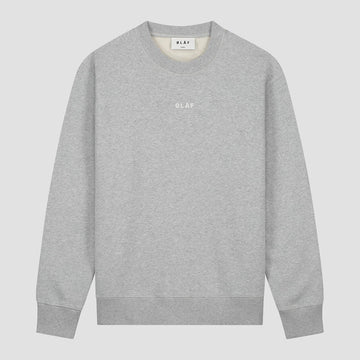Block Cotton Sweater Grey