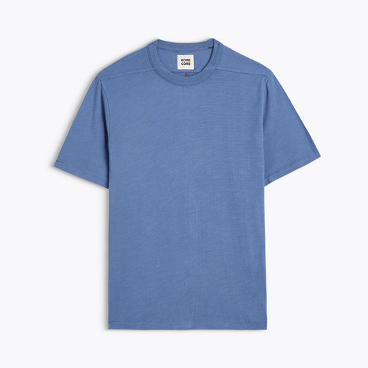 Rodger Cotton T-shirt Blue Lak