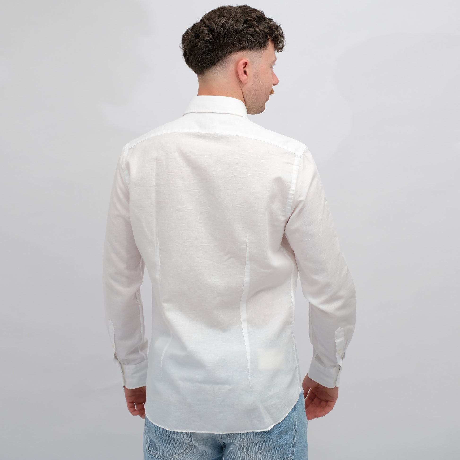 Cotton Linen Blend Regular Fit