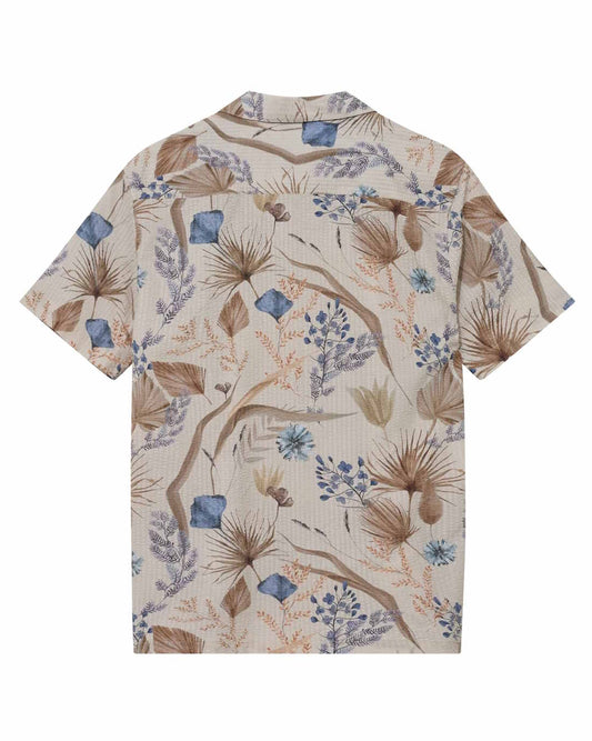 Short-sleeve shirt with floral pattern Mos Mosh