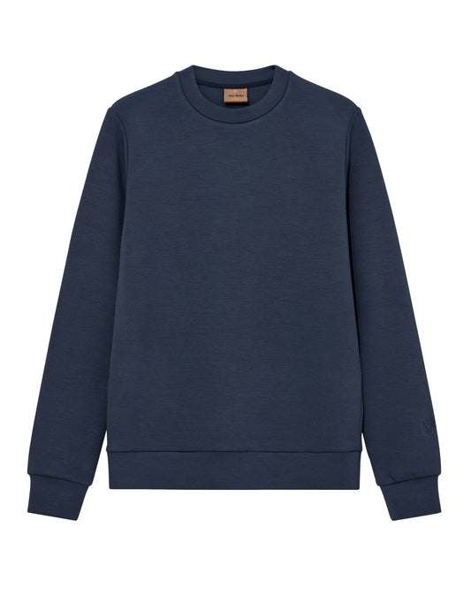 Navy blue sweatshirt Mos Mosh