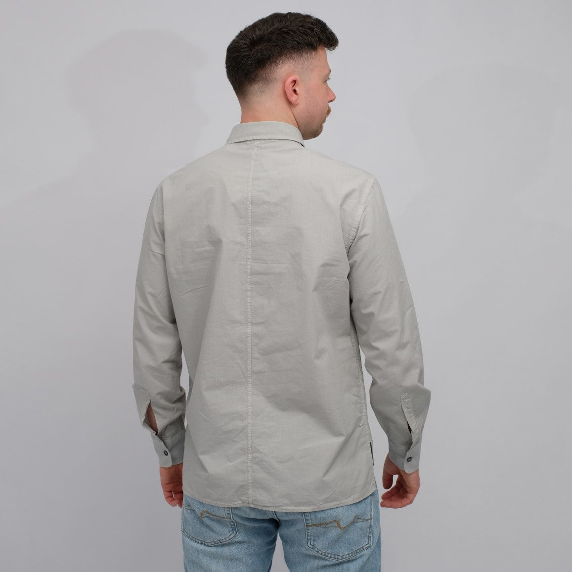 Grigio Camicia Den-Tendon