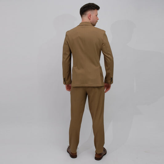 Khaki Pantalone Masco Folco