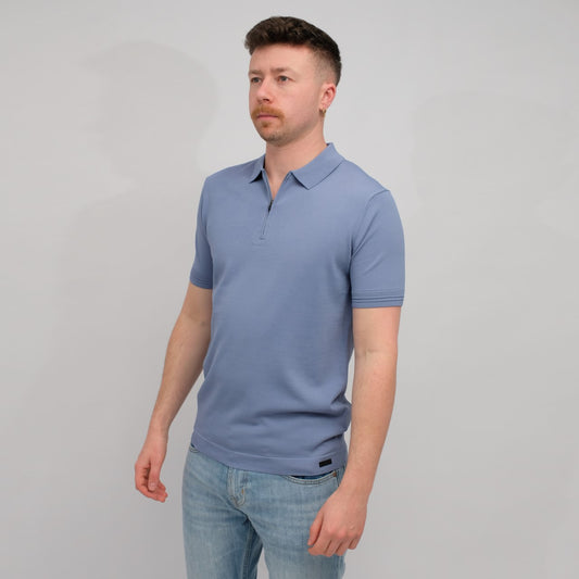 Cool Drynamic Zip Polo Light B