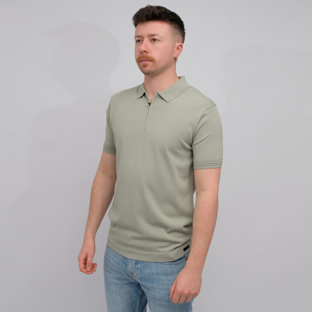 Cool Drynamic Zip Polo Light G