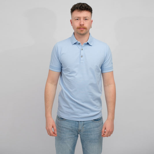 Jersey Polo Light Blue