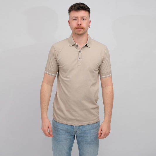 Jersey Polo Brown