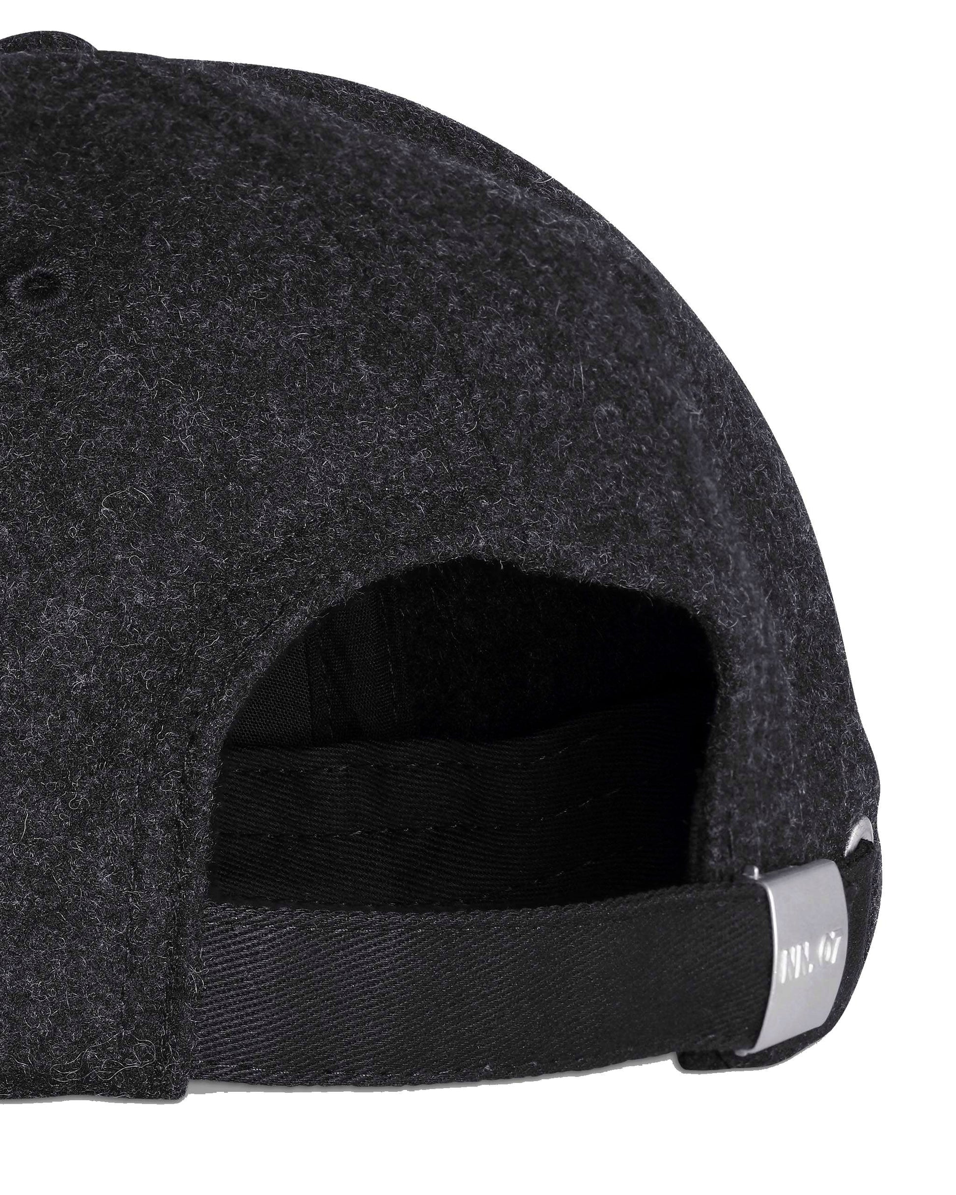 Dad Cap Flannel Antracite