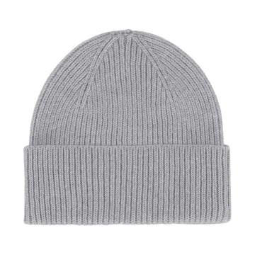Merino Wool Beanie Heather Gre