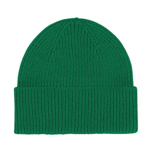 Merino Wool Beanie Kelly Green