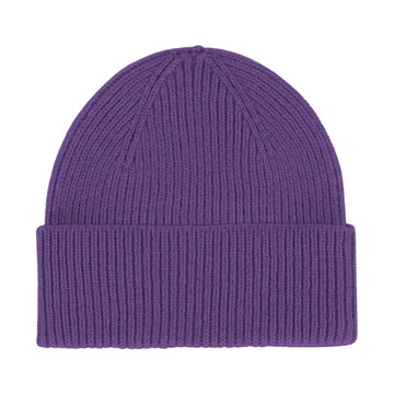Merino Wool Beanie Ultra Viole
