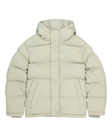 Beige puffer NN.07 jacket on a white background