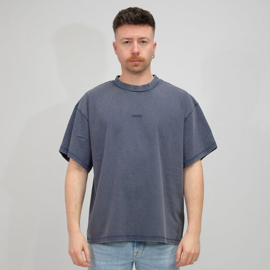 Staff Boxy T-shirt Dark Denim